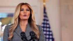 ‘I had no relationship with Jeffrey Epstein’: Melania makes rare statement at White House
