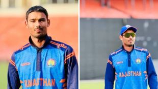 Mukul Choudhary in Lucknow Super Giants (LSG) jersey during his IPL 2026 debut at Ekana Stadium.