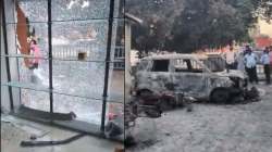 Noida Labour Protest: Employees hide beneath desks as workers barge inside office premises, Maruti Suzuki service centre vandalised | Watch 