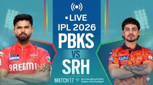 PBKS vs SRH Live Score, IPL 2026: Punjab Kings look to continue winning spree against Sunrisers Hyderabad