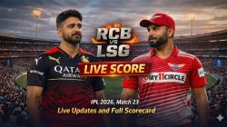 RCB vs LSG LIVE SCORE, IPL 2026: Will Bengaluru boss lackluster Lucknow and move to the top of points table?
