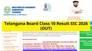 TS SSC Class 10 Result 2026 (OUT): Telangana board released, check pass overall percentage at -bse.telangana.gov.in