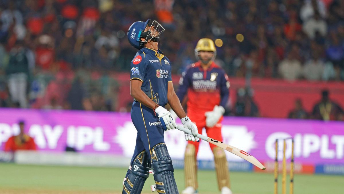 Sai Sudharsan’s 100 in 58 balls vs RCB was good for him not for Gujarat, here’s why