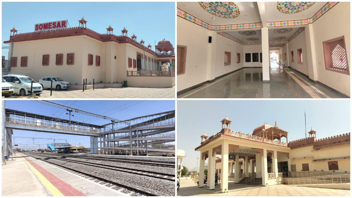 Indian Railways, Somesar Railway Station, Amrit Bharat Station Scheme Indian Railways, Somesar Railway Station, Amrit Bharat Station Scheme