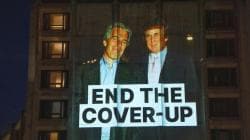 Trump-Epstein footage projected on Washington Hilton wall ahead of White House Correspondents’ dinner