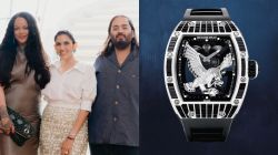 532 stones in white gold: Anant Ambani flaunts $4.2 million Falcon timepiece while hosting Rihanna