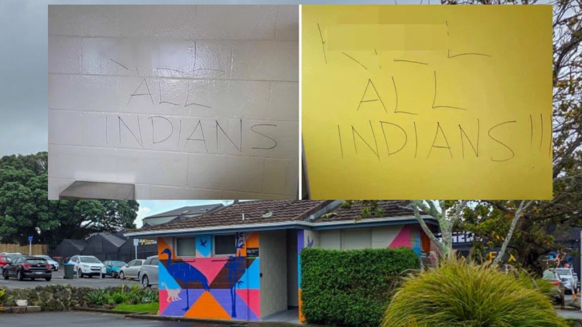 'Kill All Indians' graffiti resurfaces in New Zealand days after racist ...