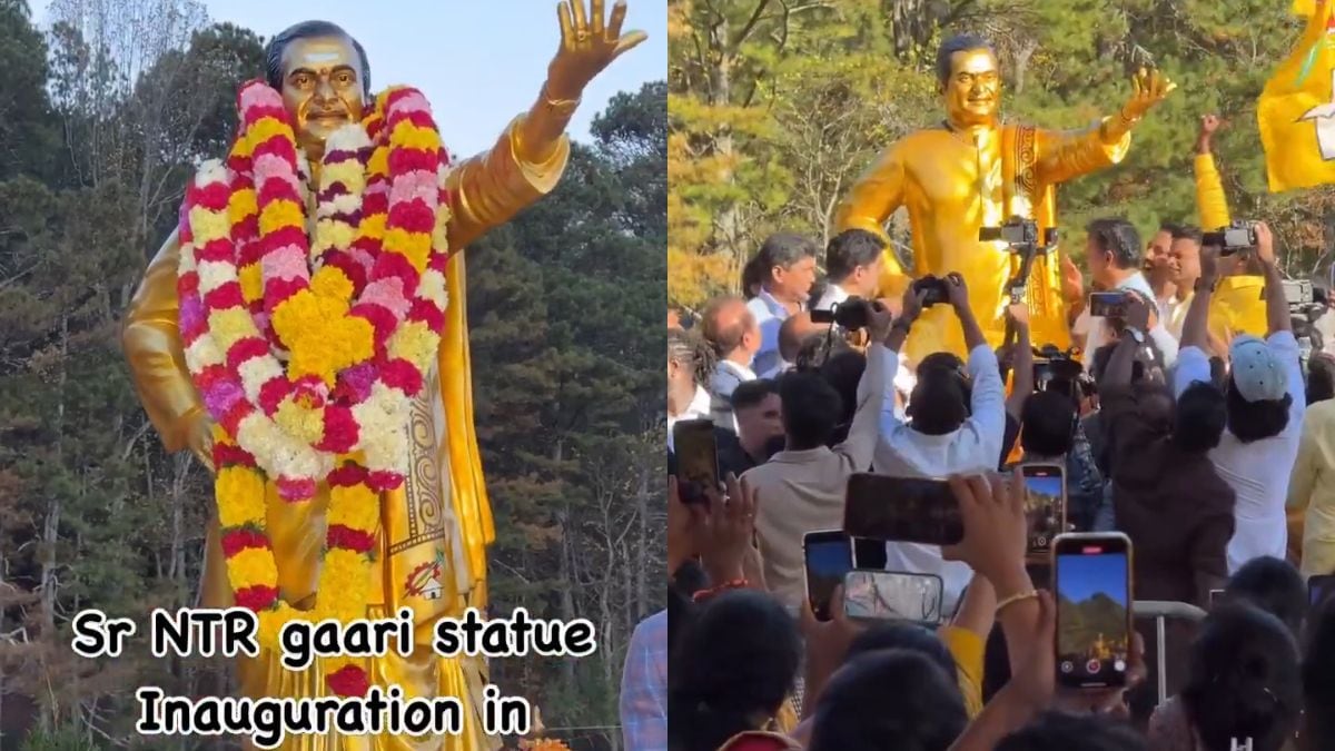 NTR statue Atlanta - anti India hate NTR statue Atlanta - anti India hate