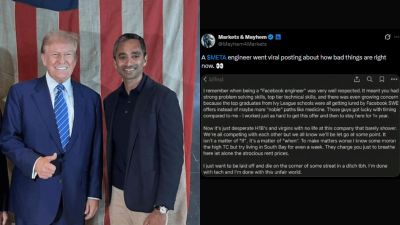 ‘Not just Meta issue’: Ex-Facebook vet Chamath Palihapitiya reacts to techie’s H-1B rant