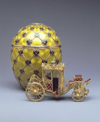 The Coronation Faberge Egg. 
