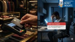 She maxed out his credit cards. Now he is paying for financial infidelity on EMI