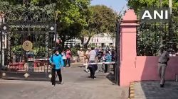 Security breach at Delhi Assembly: Car rams barrier, ink thrown at speaker Vijender Gupta’s vehicle