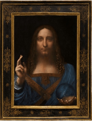 leonardo da vinci salvator mundi price