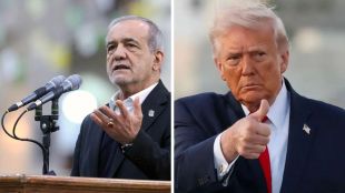 Iranian President Masoud Pezeshkian has criticised the United States over its stance on Iran’s nuclear programme, questioning Washington’s authority and escalating tensions amid ongoing diplomatic talks.