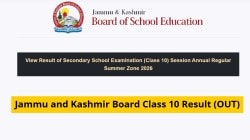 JKBOSE Class 10th Result 2026: Class 10 summer zone marksheets OUT at jkresults.nic.in – Steps to download