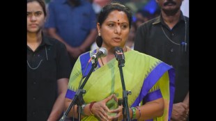 K Kavitha launches new political party Telangana Rashtra Sena.