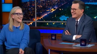 ‘Honey, they spent money’: Meryl Streep tells Stephen Colbert Devil Wears Prada 2 budget