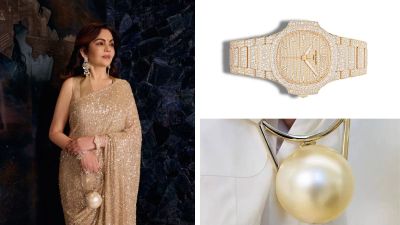 Nita Ambani’s Patek Philippe with 2,364 diamonds worth almost Rs 4 cr steals the show