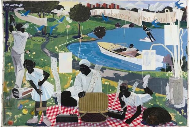 Kerry James Marshall’s Seurat-influenced Past Times