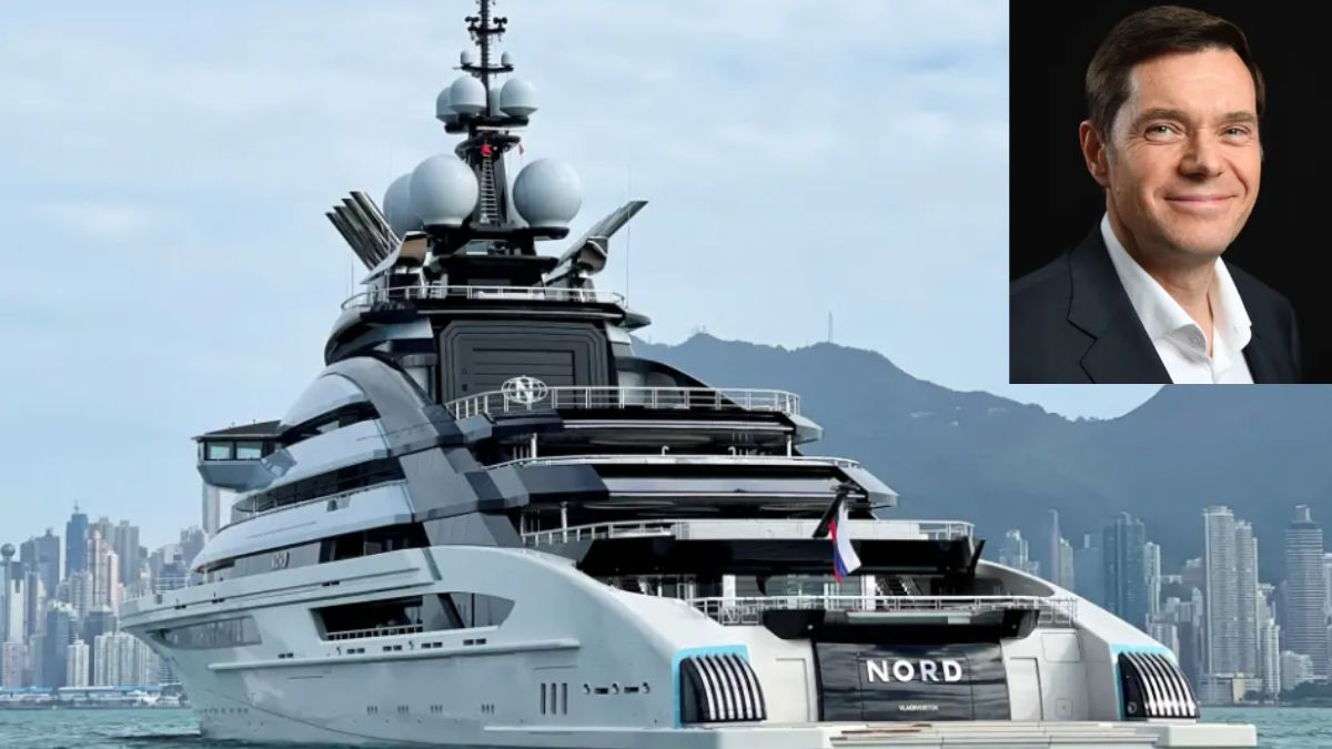 Superyacht linked to Russia's richest man passes through the Strait of Hormuz Superyacht linked to Russia's richest man passes through the Strait of Hormuz