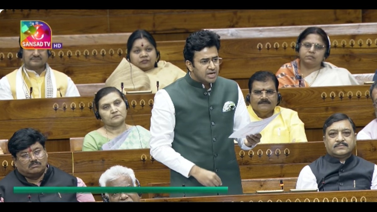 'You can't make allegations': LS chair raps BJP MP Tejasvi Surya over 'separatism' jibe 'You can't make allegations': LS chair raps BJP MP Tejasvi Surya over 'separatism' jibe