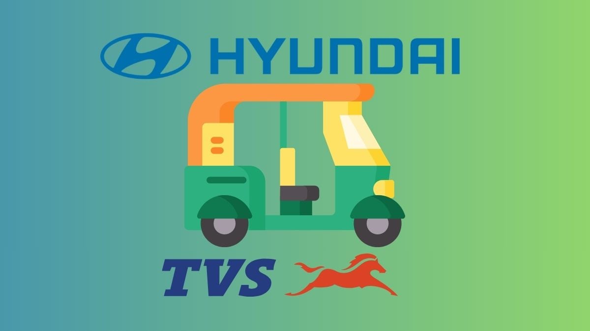TVS- Hyundai partners to make electric 3-Wheelers, Hyundai to lead ...