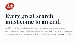 ‘Every great search must come to an end’: Ask ends, does it spell trouble for Yahoo, Bing?