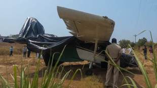 Pune: Training plane crashes near Baramati airfield, no serious injuries reported