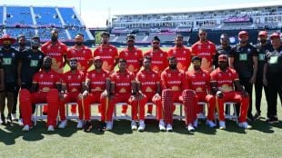 Image shows Canada Cricket Team, which is run by Cricket Canada whose funding has been frozen by ICC