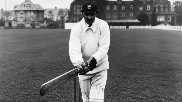 Duleep Sinhji batting for England