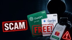 The ‘free’ ChatGPT, Gemini gift cards scam: How consumers are cheated in the name of AI