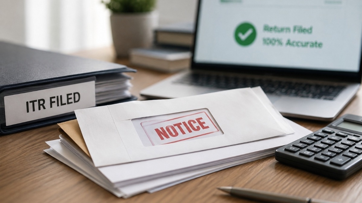 Income tax notice despite 100% accurate ITR filing: Here's what went wrong for this taxpayer