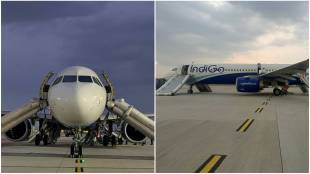 Indigo flight-smoke alert