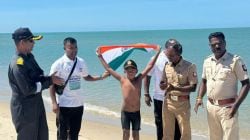 Ranchi’s 7‑year‑old swims 29 kms to conquer Palk Strait from Sri Lanka to India, sets world record