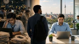 an Indian professional based in Germany has shared his own experience of how different work culture can change productivity and daily life.