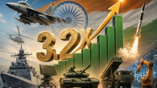 India’s defence production has expanded nearly 3.2 times over the past decade (AI generated image)