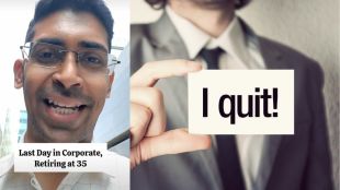 Mohanty recently shared on Instagram that his last working day marked the end of an 11-year corporate career