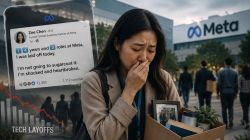 ‘I’m shocked and heartbroken’: 14-year Meta veteran’s viral post lays bare human toll of AI-driven layoffs