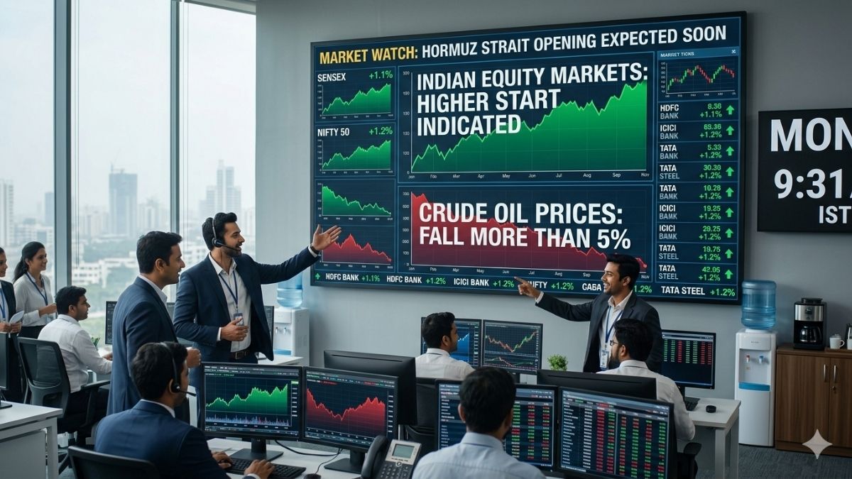 LIVE: Sensex, Nifty set for a rally – GIFT Nifty up 300 points; Crude oil falls over 5%