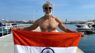 Milind Soman swims from Europe to Africa at 60, conquers Strait of Gibraltar