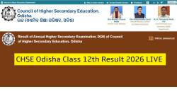 CHSE Odisha 12th Results 2026 Highlights: CHSE Plus 2 Arts, Science, Commerce scorecards OUT at chseodisha.nic.in – Direct link