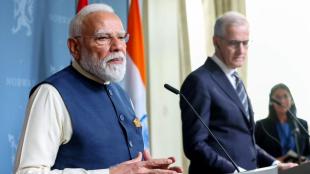 PM Modi Norway visit, Helle Lyng Svends, Modi press conference question, Norway journalist Modi, Jonas Gahr Støre, Rahul Gandhi Modi Norway, India press freedom ranking, Modi Oslo visit, Norwegian journalist questions Modi, MEA response Norway, Sibi George statement, Modi media questions, India democracy debate, Norway India diplomacy, PM Modi press freedom row