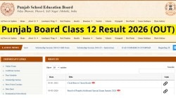 PSEB 12th Result 2026 OUT: Punjab Board Class 12th scorecards released at pseb.ac.in – Check overall pass percentage