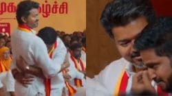 Tamil Nadu election results: TVK chief Vijay’s driver’s son R Sabarinathan’s ‘tearful’ campaign clip still echoes as he leads in Sabarinathan