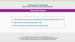 TN SSLC Result 2026 Live: DGE Tamil Nadu 10th  scorecard to be out at tnresults.nic.in soon