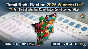 AIDMK, DMK, TVK, INC, BJP Constituency-wise Winners list | Tamil Nadu Election 2026 Winning Candidate list