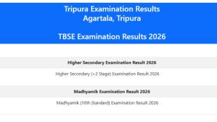 Tripura Class 10th 12th Result 2026 Out