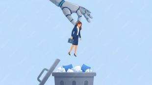 Chinese tech employee vs AI replacement layoffs