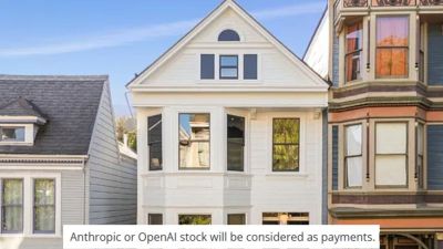 No wire transfer, no cashier check: This $2.9M US home wants Anthropic or OpenAI stock