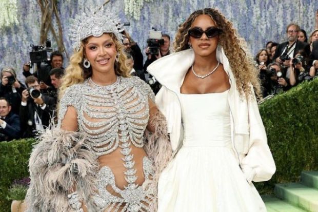 beyonce blue ivy carter met gala